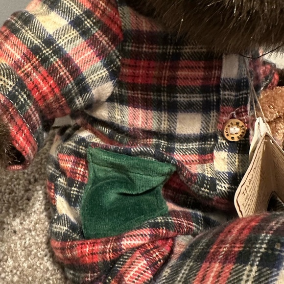 Boyds - Plush Moose with Plaid Pajamas - Picture 9 of 9